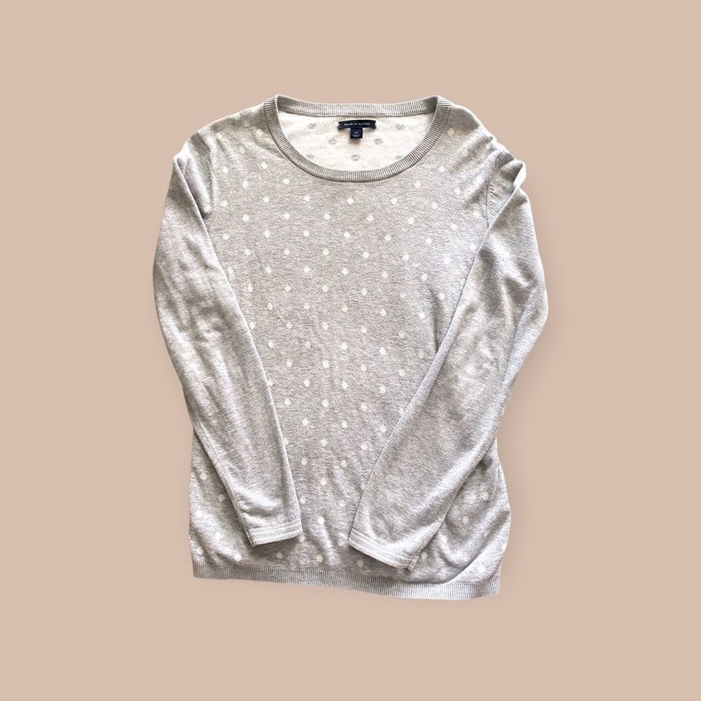 TOMMY Hilfiger Polka Dot Long Sleeve size s